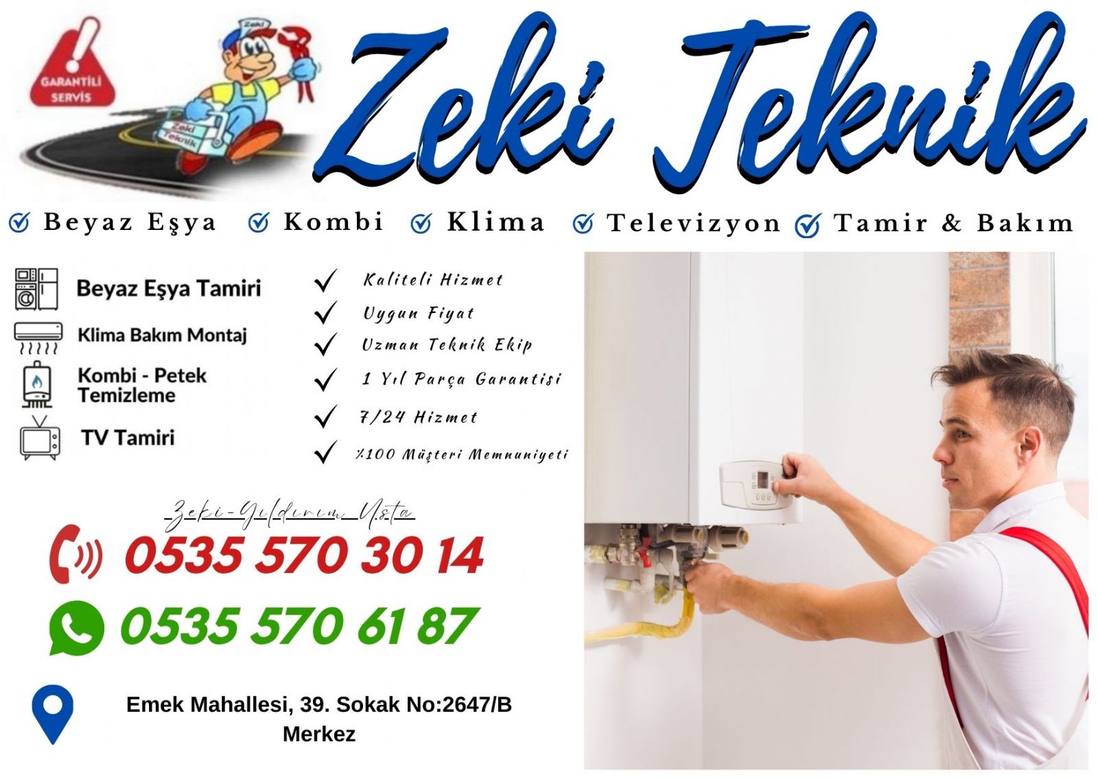 Emek Kombi Servisi